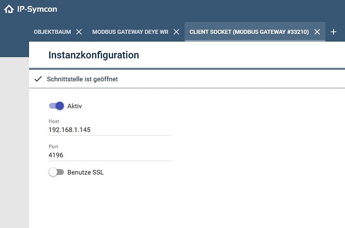 08 IPS Schnittstelle geöffnet
