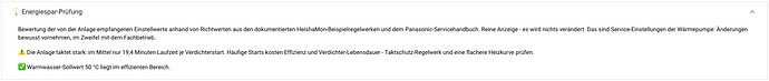 Energiespar-Prüfung mit Befunden