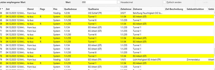 ETS liest Gerät aus wenn Symcon connected ist
