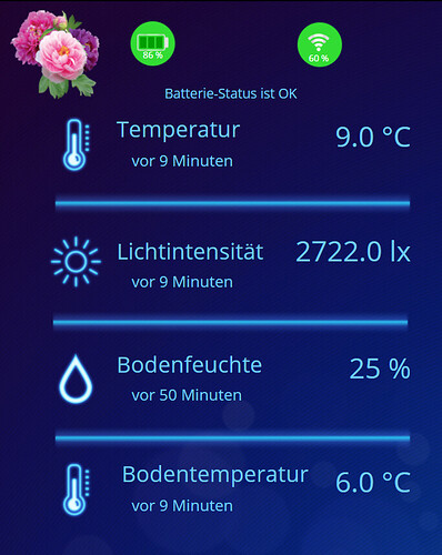 Gardena Sensor Symcon Data