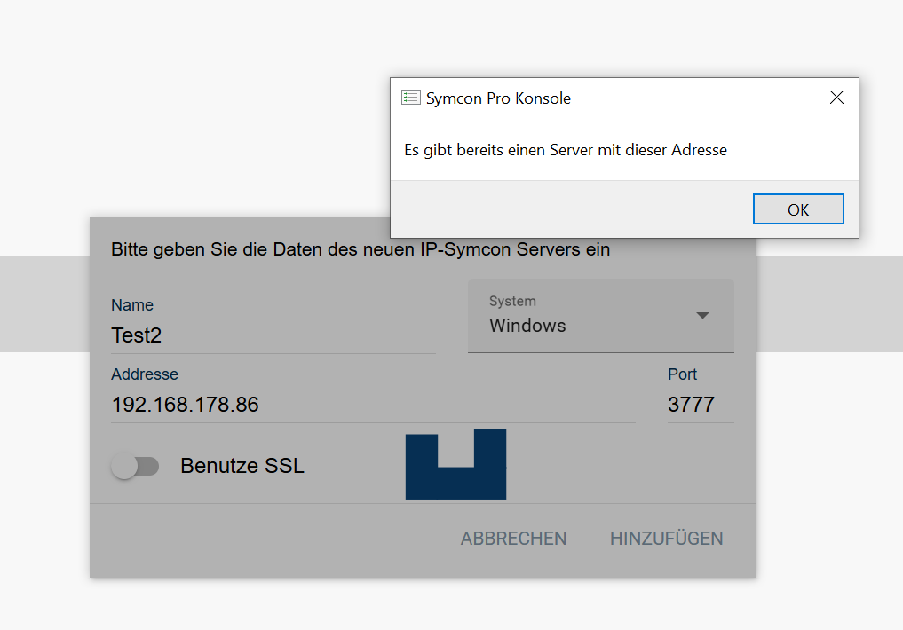 Symcon Verbindungsassistent der ProConsole bleibt hängen - Symcon - Symcon ...