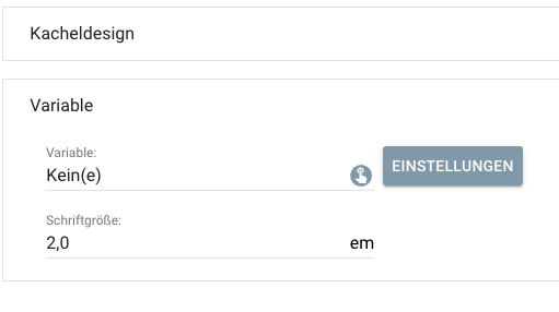 einstellungen