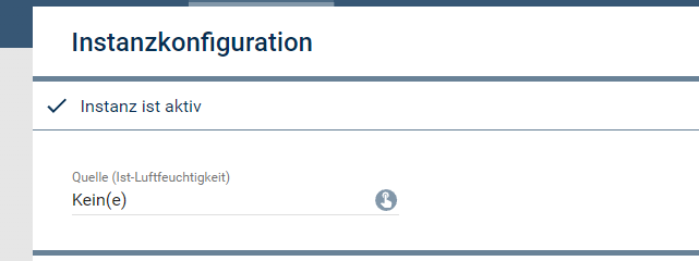 instanzkonfiguration
